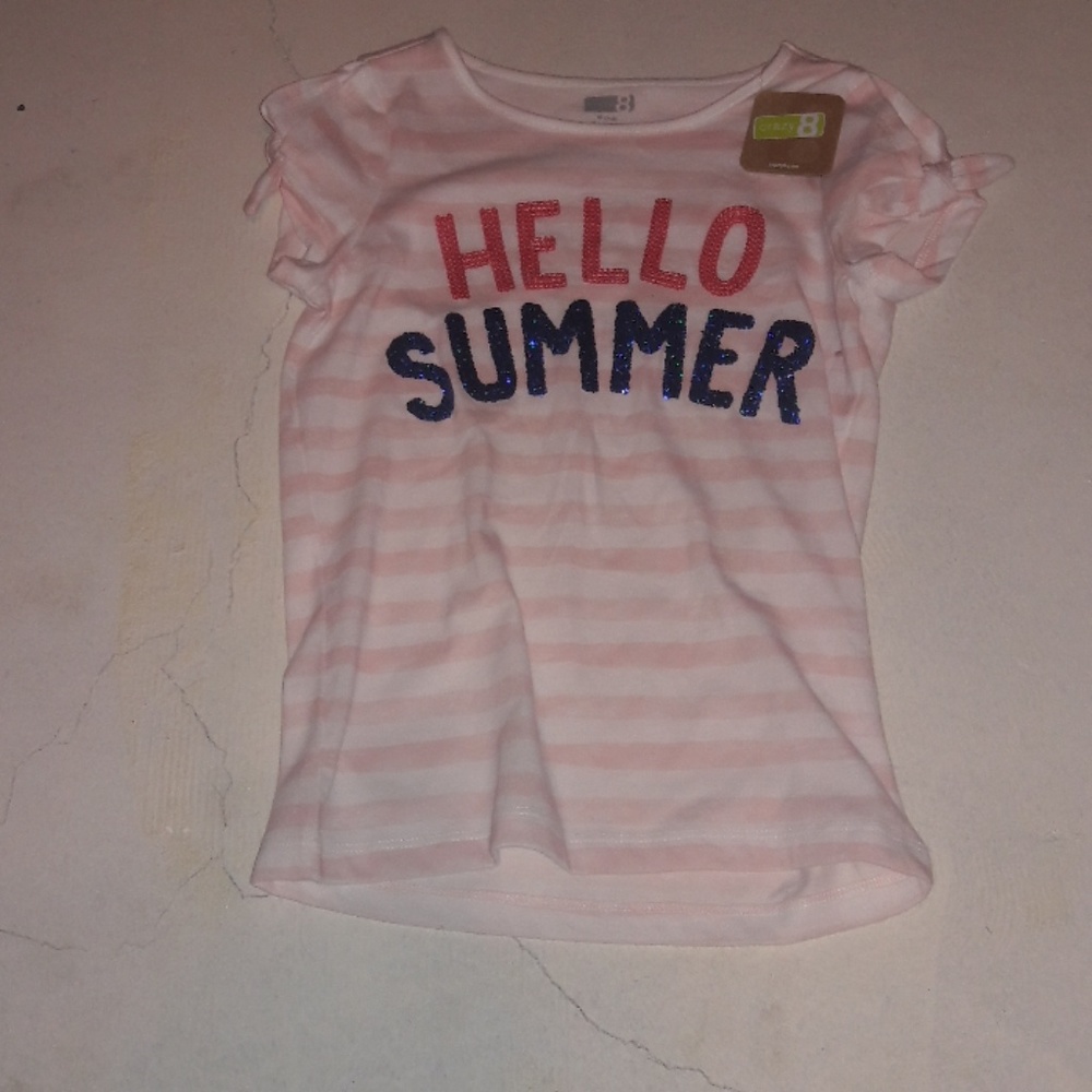Hello summer cute sailor shirt